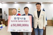 마이다스행복재단, 성남시 저소득가정에 5천만원 기부
